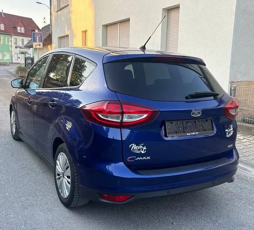 Gebraucht Ford C-MAX Trend 101 PS (74 kW) 2017 Blau Van / Kleinbus