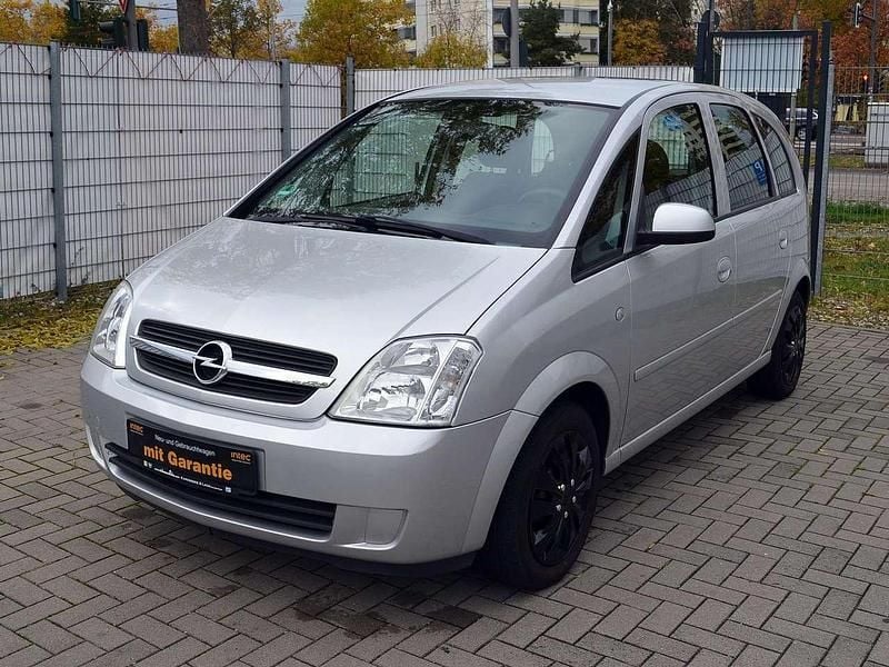 Starsilber/silver iii Gebraucht 2006 Opel Meriva Edition Van / Kleinbus | 1.750 € (Guter Preis) - Bild 1/4
