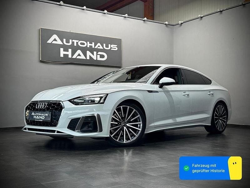 Weiß Gebraucht 2024 Audi A5 Sportback S-Line Kleinwagen | 35.999 € (Superpreis) - Bild 1/4