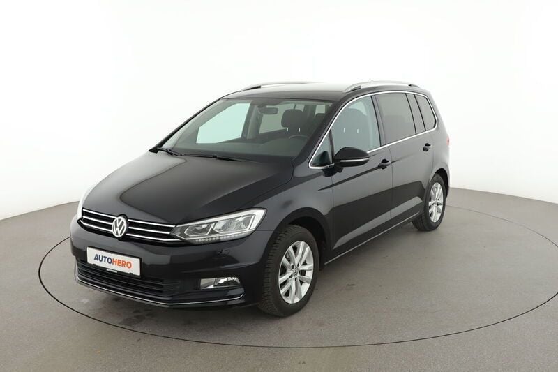 Schwarz Gebraucht 2016 VW Touran Highline Van / Kleinbus | 17.500 € (Guter Preis) - Bild 1/4