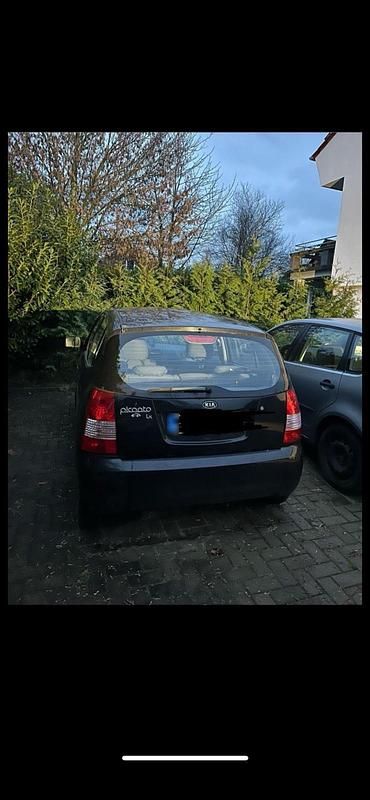 Gebraucht Kia Picanto 65 PS (47 kW) 2007 Schwarz Kleinwagen