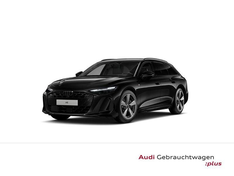 Mythosschwarz metallic Neu 2025 Audi A6 Ambiente Kombi | 65.430 € (Superpreis) - Bild 1/4