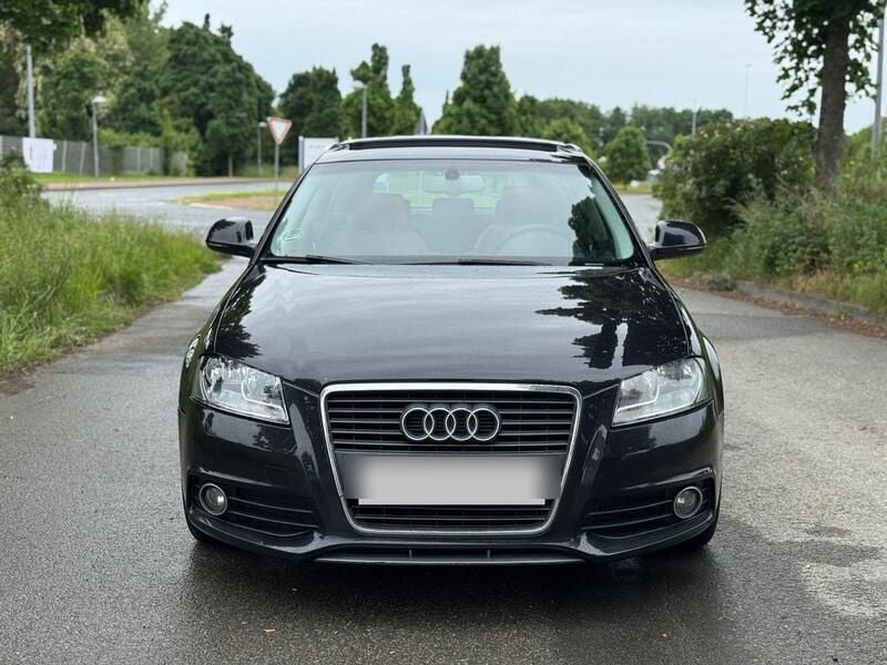 Schwarz Gebraucht 2008 Audi A3 Sportback S-line plus Limousine | 4.800 € - Bild 1/4