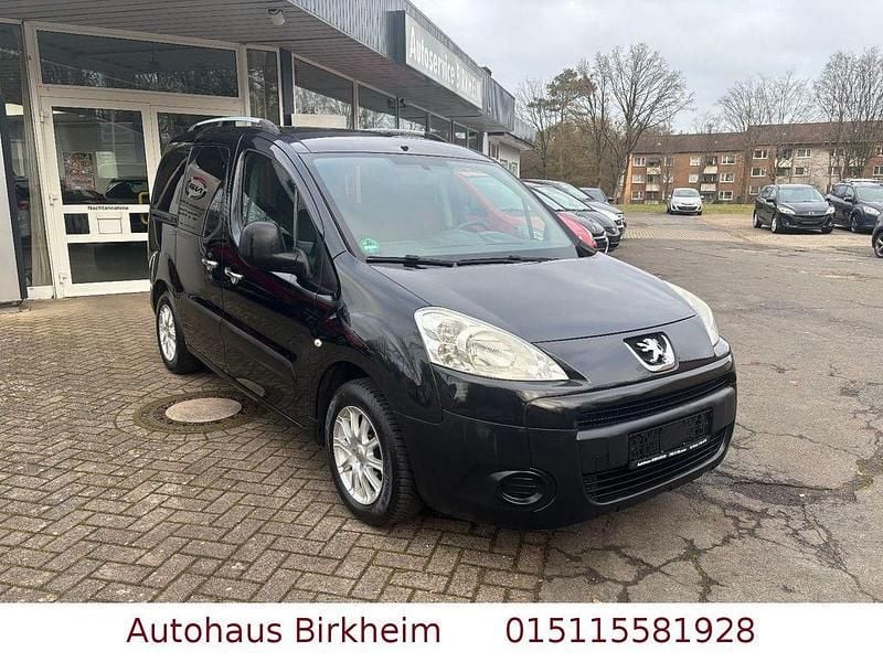 Gebraucht Peugeot Partner Tepee 75 PS (55 kW) 2009 Schwarz Van / Kleinbus
