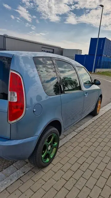 Gebraucht Skoda Roomster Comfort 105 PS (77 kW) 2007 Blau Van / Kleinbus