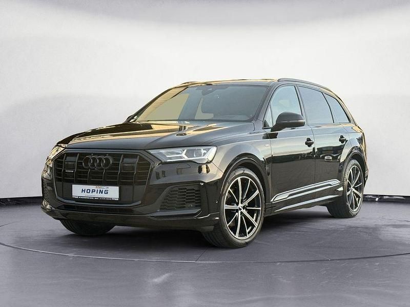 Orcaschwarz metallic Gebraucht 2019 Audi Q7 S-Line SUV | 52.900 € - Bild 1/4