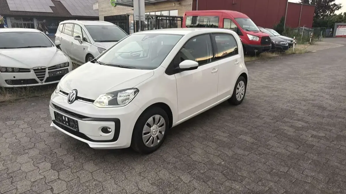 Gebraucht VW up! move up! 60 PS (44 kW) 2019 Weiß Kleinwagen