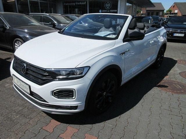 Gebraucht VW T-Roc Cabriolet Beats 150 PS (110 kW) 2022 Pure white schwarz Cabrio