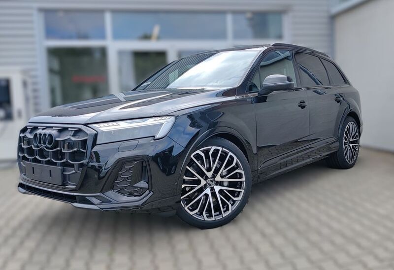Schwarz Neu 2024 Audi Q7 S-Line SUV | 94.960 € (Superpreis) - Bild 1/4