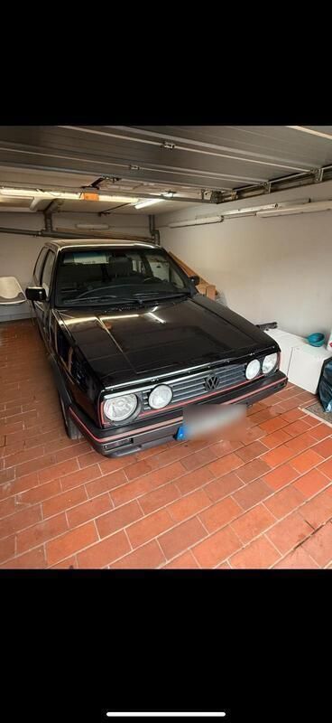 Schwarz Gebraucht 1989 VW Golf II GT Limousine | 6.500 € - Bild 1/4