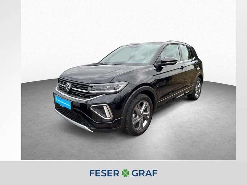 Deep black perleffekt Gebraucht 2024 VW T-Cross R-line SUV | 24.440 € (Fairer Preis) - Bild 1/3