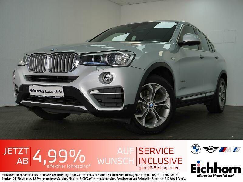 Silber Gebraucht 2018 BMW X4 xLine SUV | 31.750 € (Teuer) - Bild 1/4