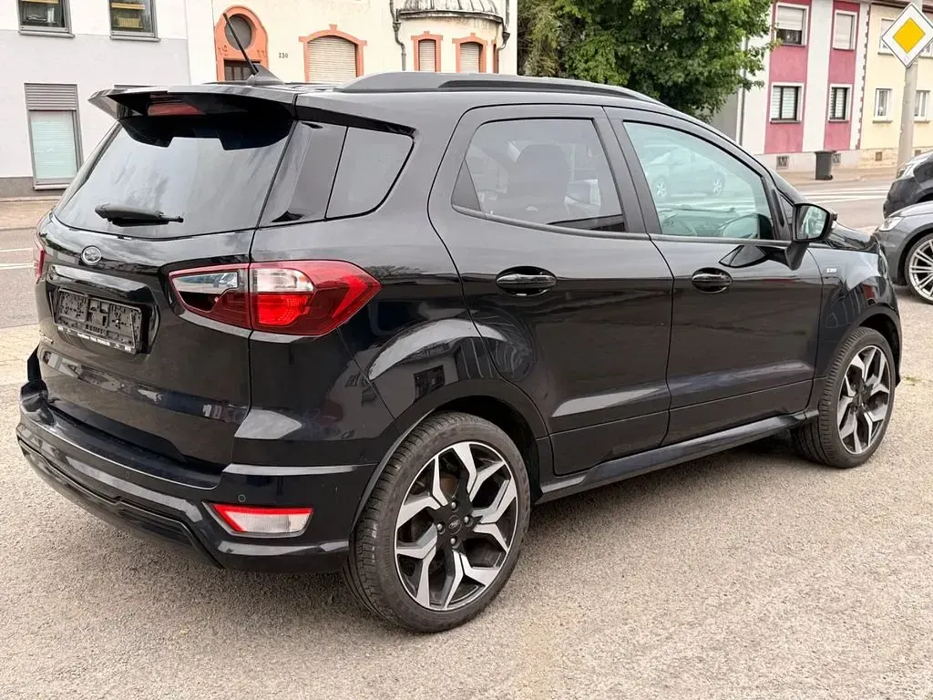 Gebraucht Ford Ecosport ST-Line 125 PS (91 kW) 2022 Schwarz SUV