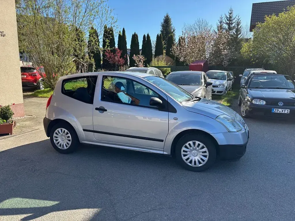 Gebraucht Citroën C2 Style 60 PS (44 kW) 2006 Silber Kleinwagen