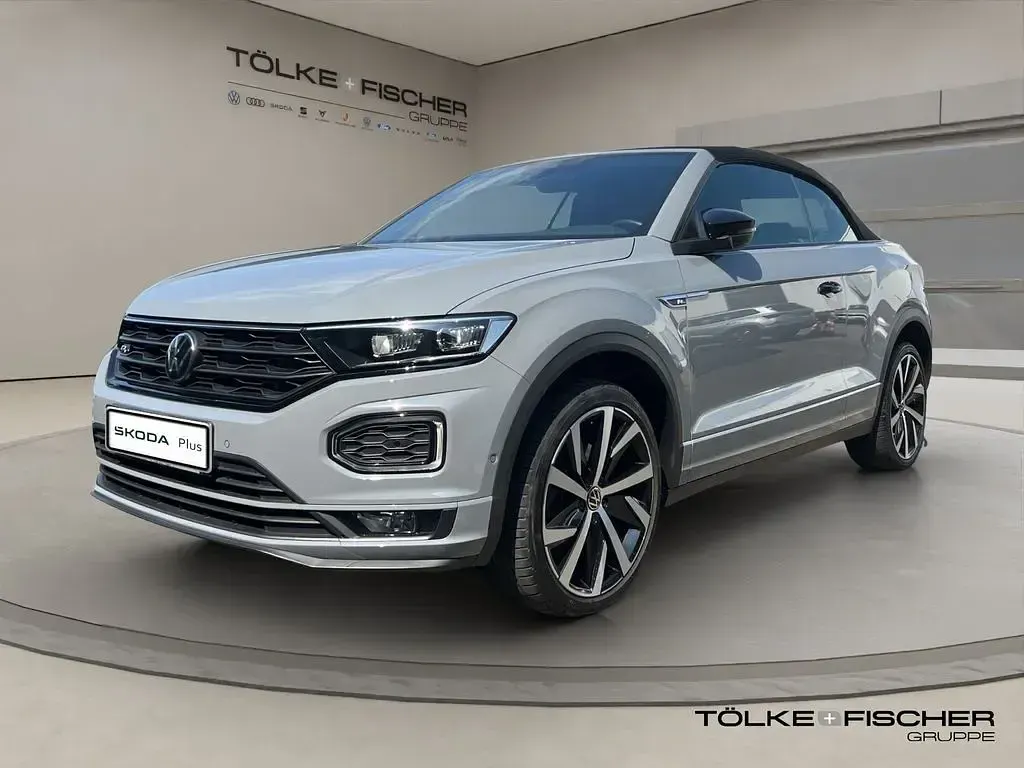 Gebraucht VW T-Roc Cabriolet R-line 150 PS (110 kW) 2021 Grau Cabrio
