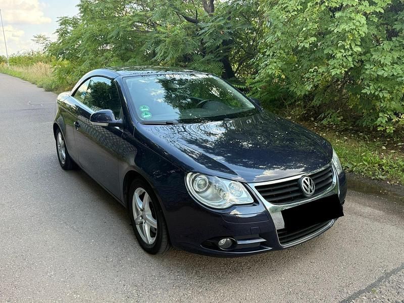Blau Gebraucht 2007 VW Eos Cabrio | 6.000 € (Fairer Preis) - Bild 1/4