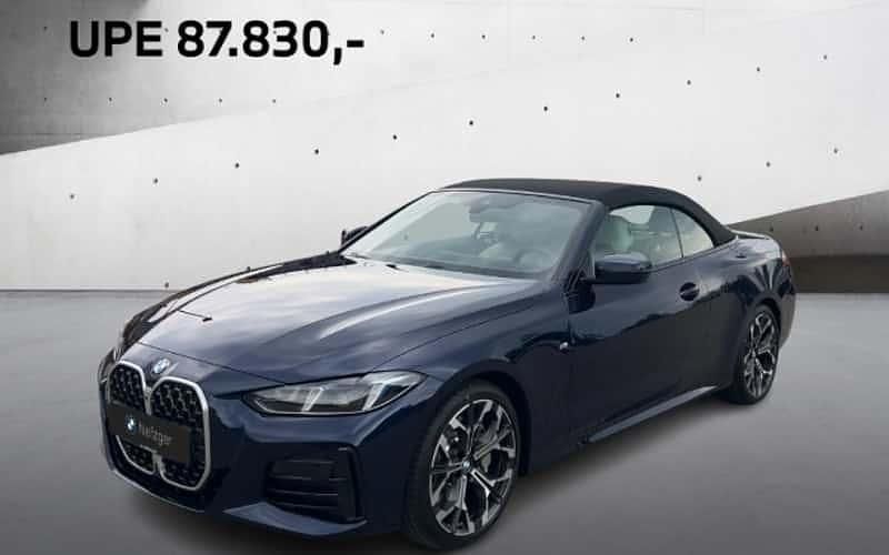 Blau Neu 2025 BMW 430 Cabriolet Comfort Edition Cabrio | 71.956 € (Guter Preis) - Bild 1/4