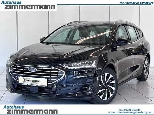 Agate black Neu 2024 Ford Focus Titanium Limousine | 23.990 € (Superpreis) - Bild 1/4