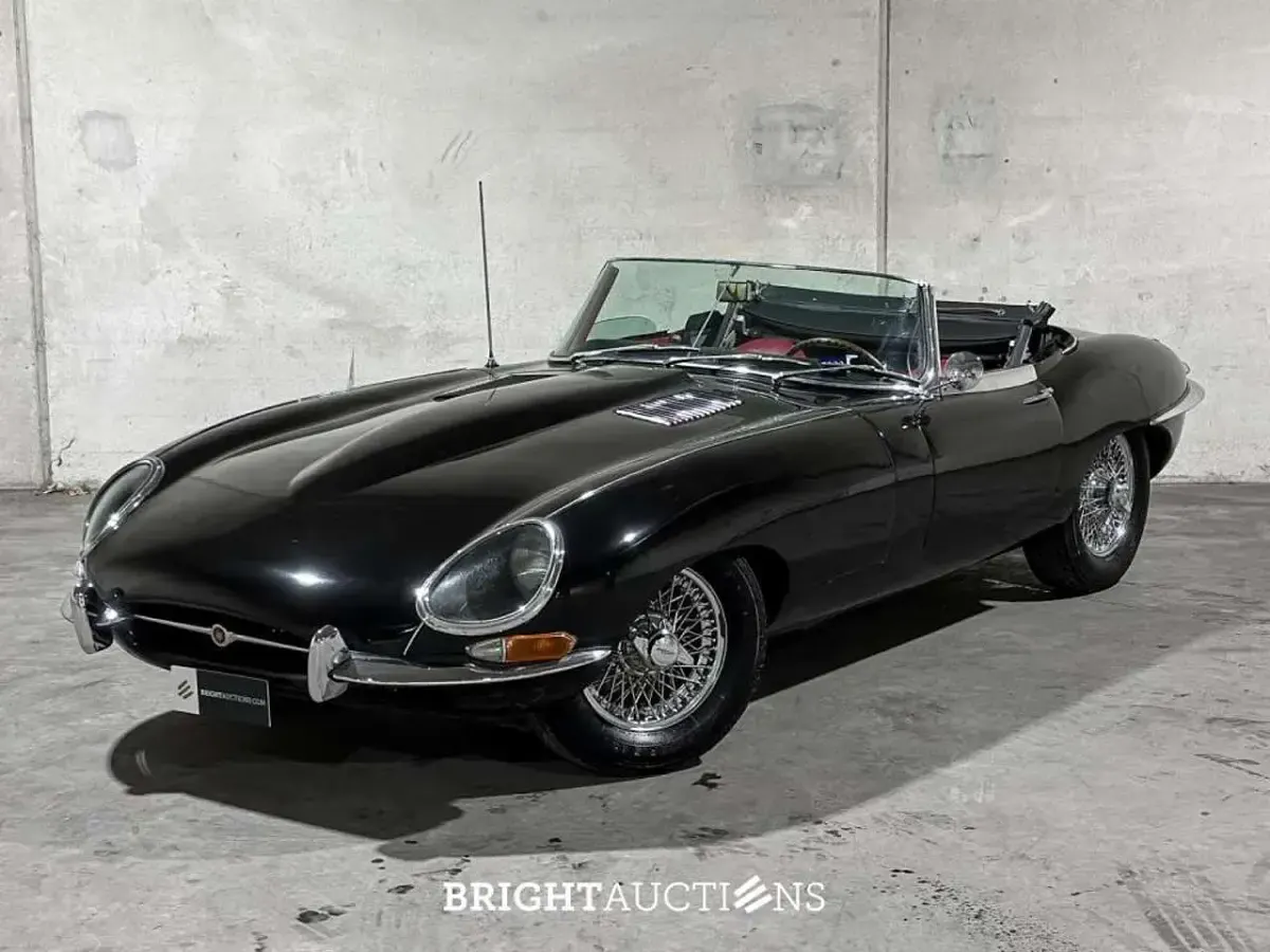 Gebraucht Jaguar E-Type 265 PS (194 kW) 1963 Schwarz Cabrio