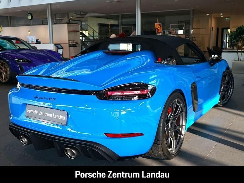 Gebraucht Porsche 718 Spyder RS 500 PS (367 kW) 2025 Blau Cabrio