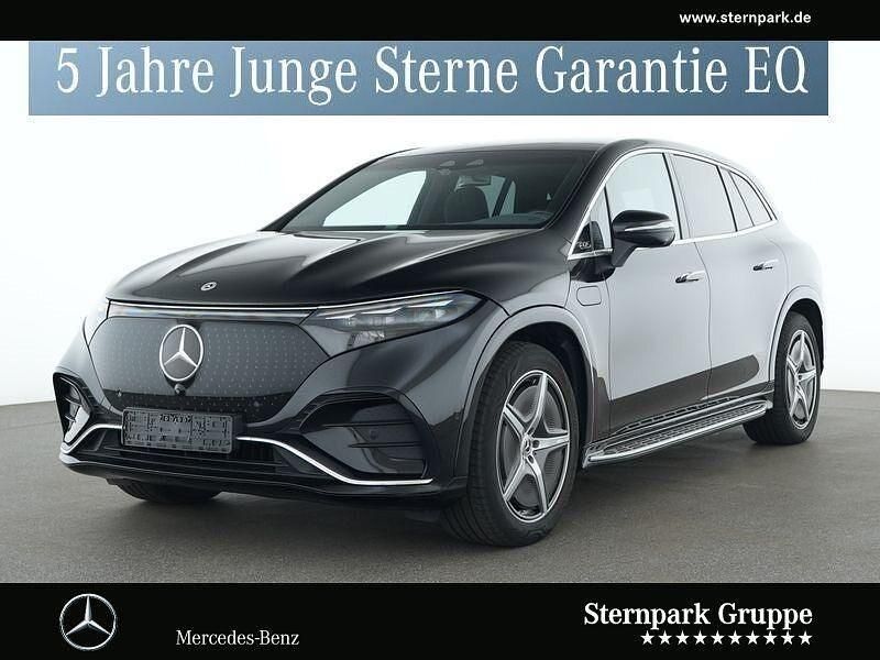 Lack obsidianschwarz Gebraucht 2023 Mercedes EQS580 AMG SUV | 91.990 € (Superpreis) - Bild 1/4