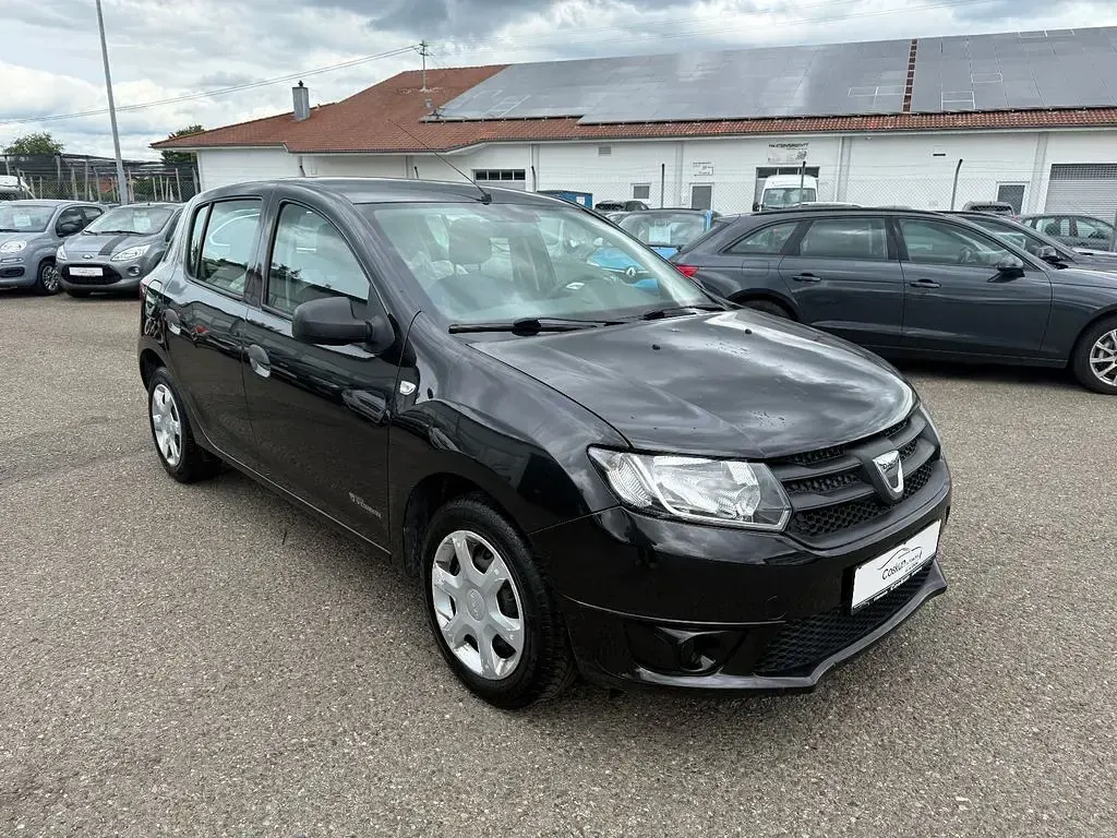 Gebraucht Dacia Sandero 75 PS (55 kW) 2015 Schwarz Limousine