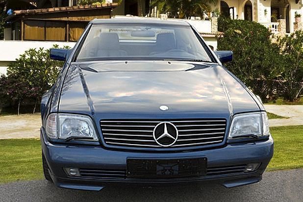 Gebraucht Mercedes SL600 394 PS (289 kW) 1993 Blau metallic Cabrio