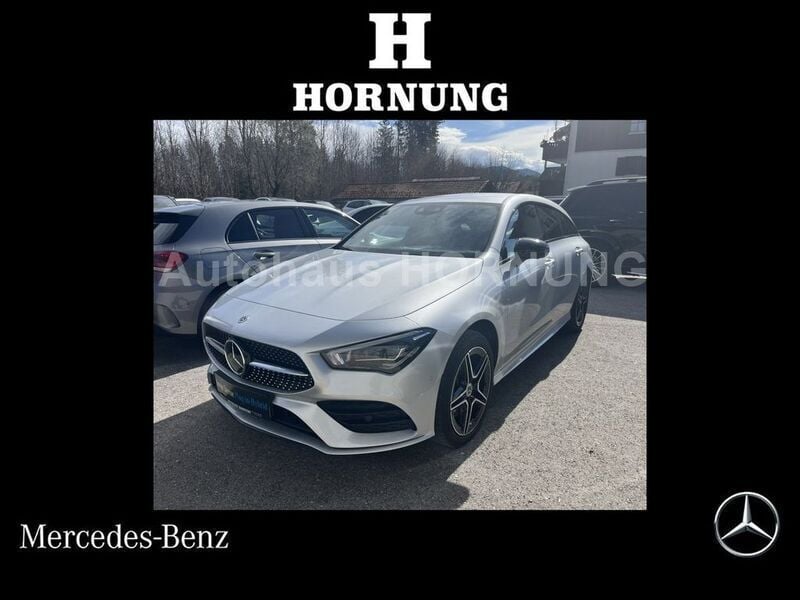 Iridiumsilber metallic Gebraucht 2023 Mercedes CLA250e Shooting Brake AMG line Kombi | 34.900 € (Etwas zu teuer) - Bild 1/4