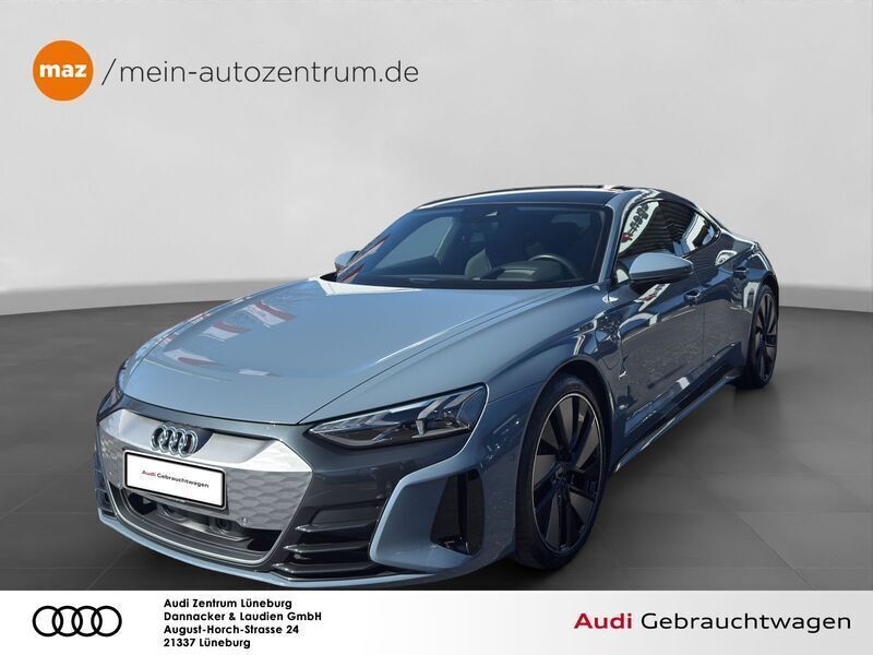 Kemoragrau metallic Gebraucht 2021 Audi e-tron GT quattro Ambiente Limousine | 55.980 € (Fairer Preis) - Bild 1/4