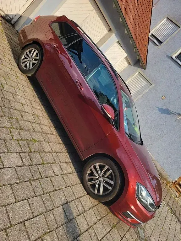 Gebraucht VW Golf VII United 150 PS (110 kW) 2020 Rot Kombi