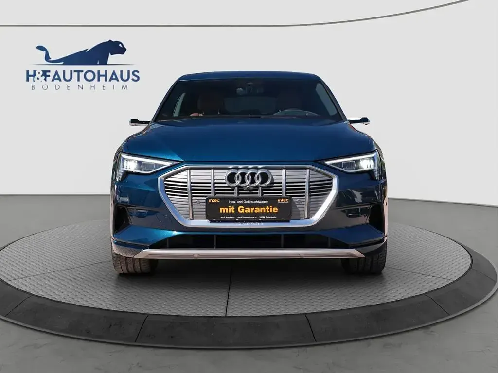 Gebraucht Audi e-tron Advanced 300 kW (408 PS) 2019 Blau SUV