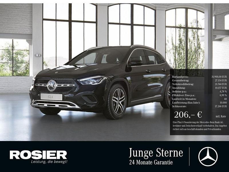 Schwarz / kosmosschwarz Gebraucht 2020 Mercedes GLA250 Progressive SUV | 31.900 € (Guter Preis) - Bild 1/4