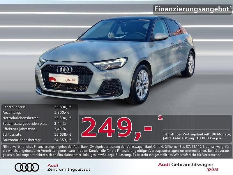 Grau Gebraucht 2025 Audi A1 Sportback Advanced Kleinwagen | 23.890 € (Superpreis) - Bild 1/3