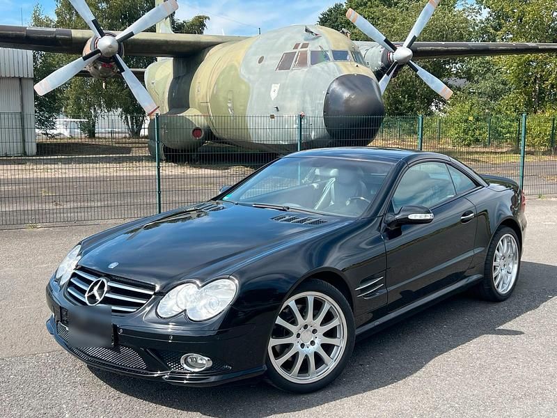 Schwarz Gebraucht 2003 Mercedes SL500 Cabrio | 15.499 € - Bild 1/4