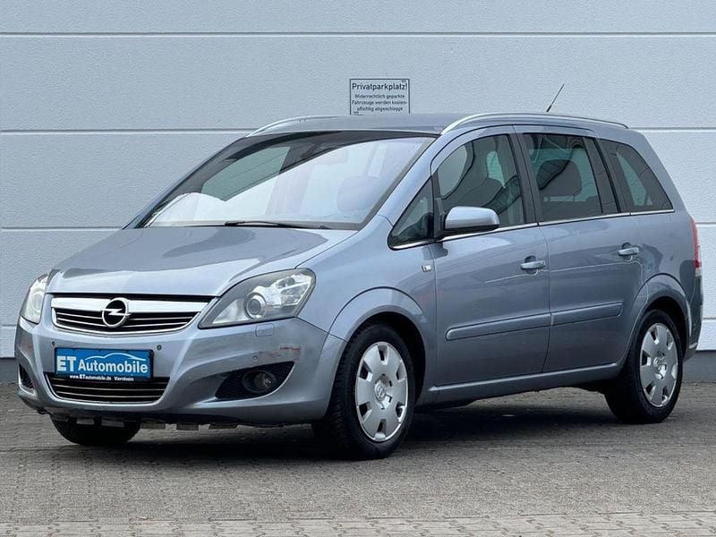 Gebraucht Opel Zafira Edition 125 PS (91 kW) 2008 Grau Van / Kleinbus