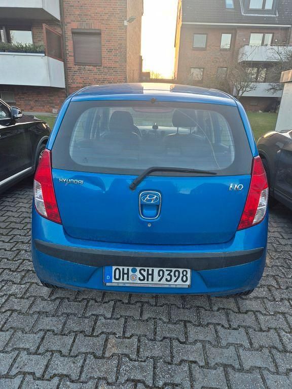 Gebraucht Hyundai i10 Pure 67 PS (49 kW) 2008 Blau Kleinwagen