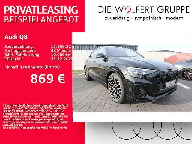 Mythosschwarz metallic Gebraucht 2026 Audi Q8 Ambiente SUV | 107.944 € - Bild 1/4