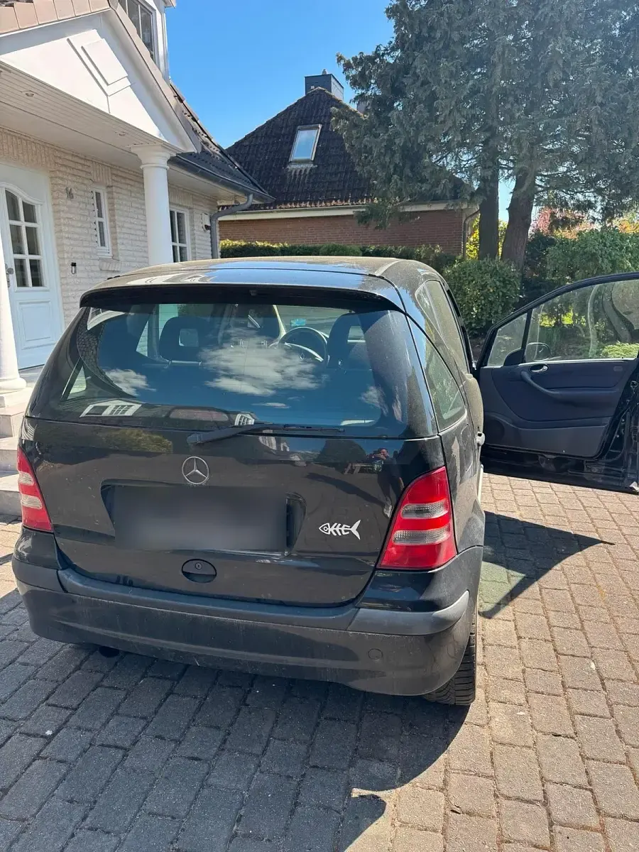 Usata Mercedes A170 95 CV (69 kW) 2003 Nero Utilitaria