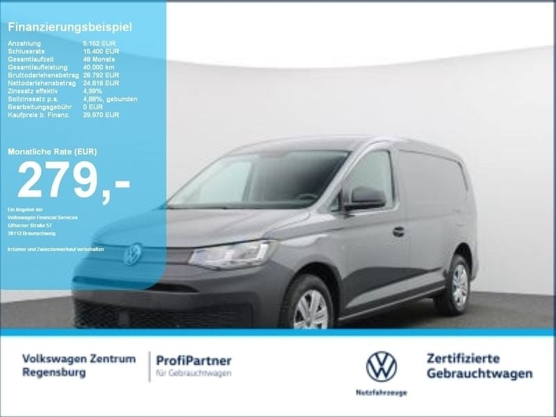 Indiumgrau Gebraucht 2024 VW Caddy Maxi Van / Kleinbus | 29.970 € (Superpreis) - Bild 1/2