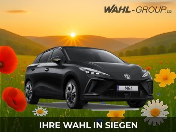 Schwarz (pebble black) Neu 2025 MG MG4 EV Luxury Kleinwagen | 32.313 € (Guter Preis) - Bild 1/4
