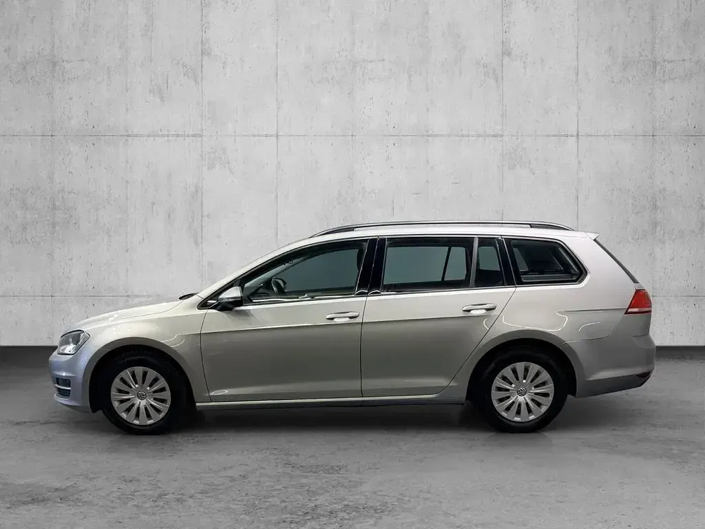 Gebraucht VW Golf VII Trendline 110 PS (80 kW) 2014 Silber Kombi
