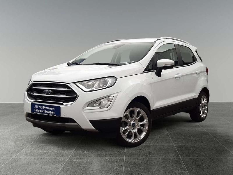 Frostweiß Gebraucht 2020 Ford Ecosport Titanium SUV | 14.790 € (Fairer Preis) - Bild 1/4