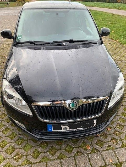 Gebraucht Skoda Fabia 86 PS (63 kW) 2012 Schwarz Kleinwagen