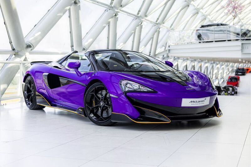 Grau Gebraucht 2021 McLaren 600LT Spider Cabrio | 275.879 € - Bild 1/4