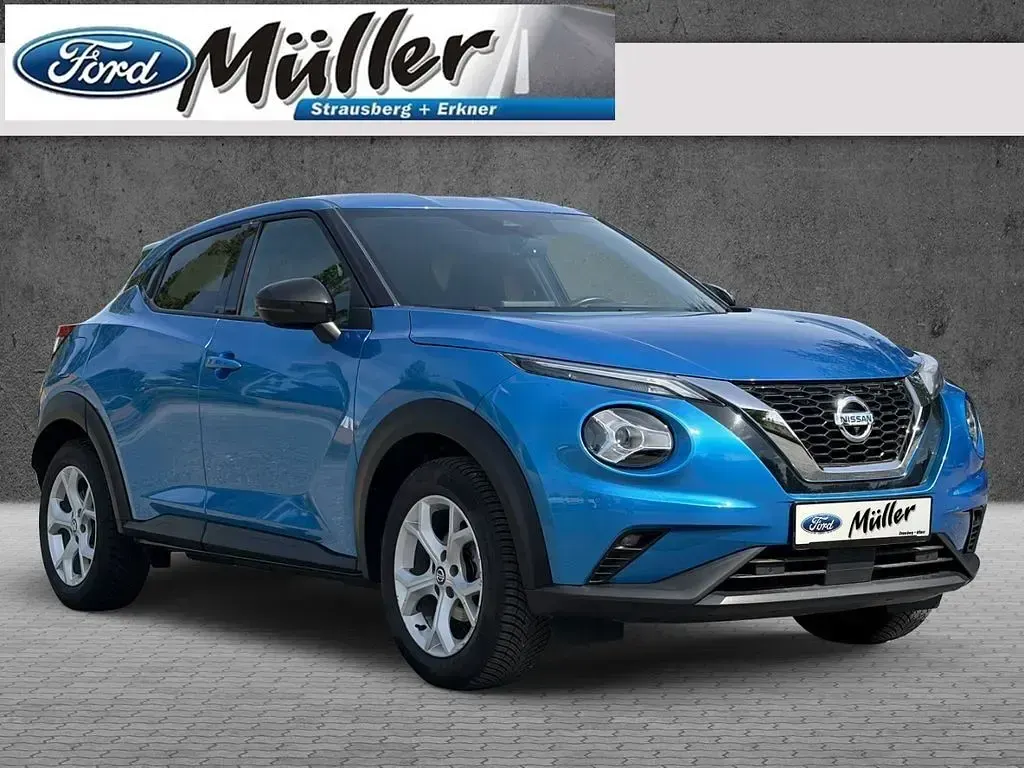 Gebraucht Nissan Juke Tekna 114 PS (83 kW) 2021 Vivid blue/caspian blue SUV