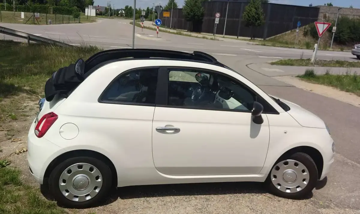 Gebraucht Fiat 500C 69 PS (50 kW) 2024 Weiß Cabrio