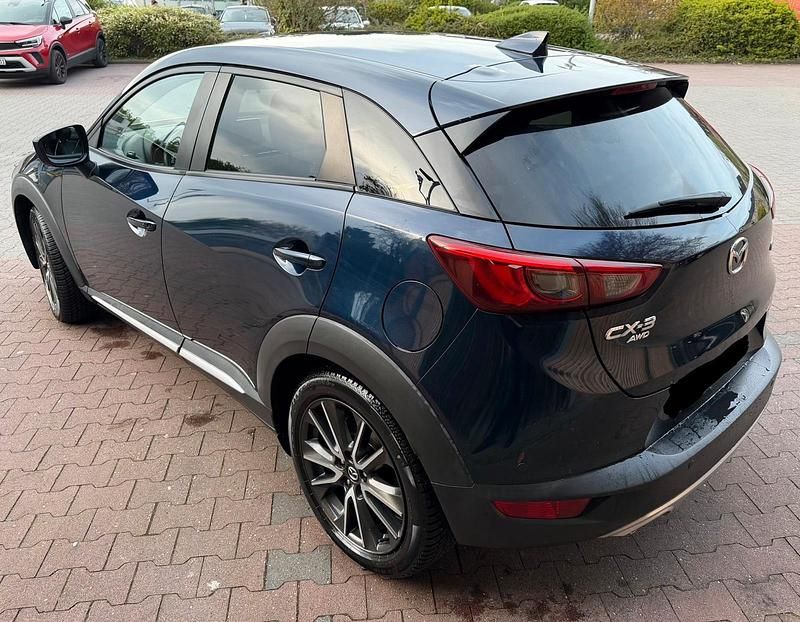 Gebraucht Mazda CX-3 105 PS (77 kW) 2016 Blau SUV