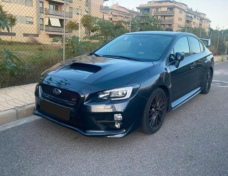 Schwarz Gebraucht 2015 Subaru WRX STI Active Limousine | 14.000 € - Bild 1/4