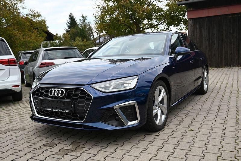 Blau Gebraucht 2020 Audi A4 S-Line Limousine | 23.500 € (Superpreis) - Bild 1/4