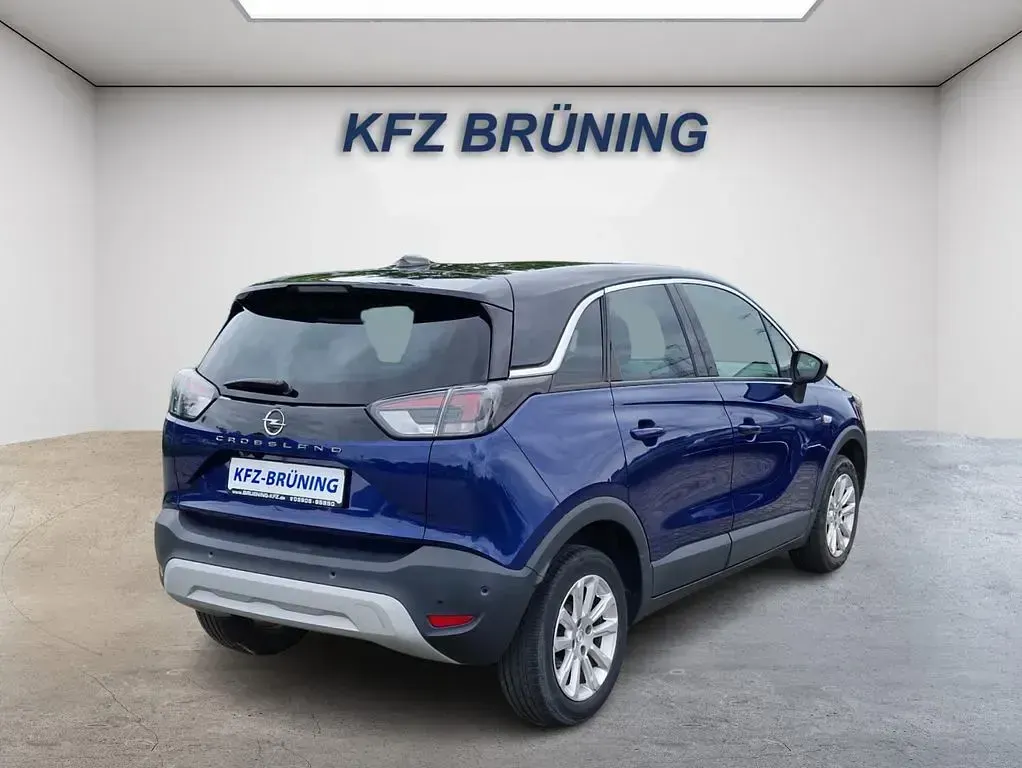 Gebraucht Opel Crossland Business Elegance 131 PS (96 kW) 2021 Nautic blau metallic / dac (metallic) SUV